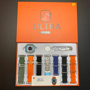 Original Ultra Smart Watch With 7 Straps